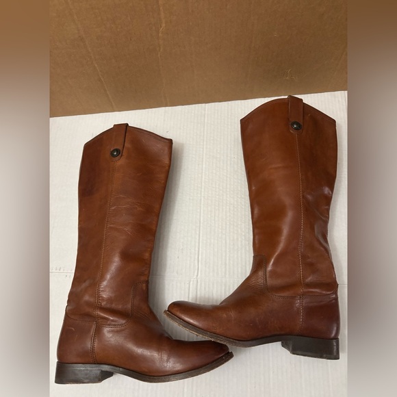 FRYE  Boots Riding US Women 6B 77167 High Boots Western - Picture 9 of 11